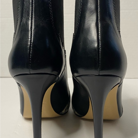 Francesco Sacco black ankle boot with reptile design on the toe - Picture 4 of 6